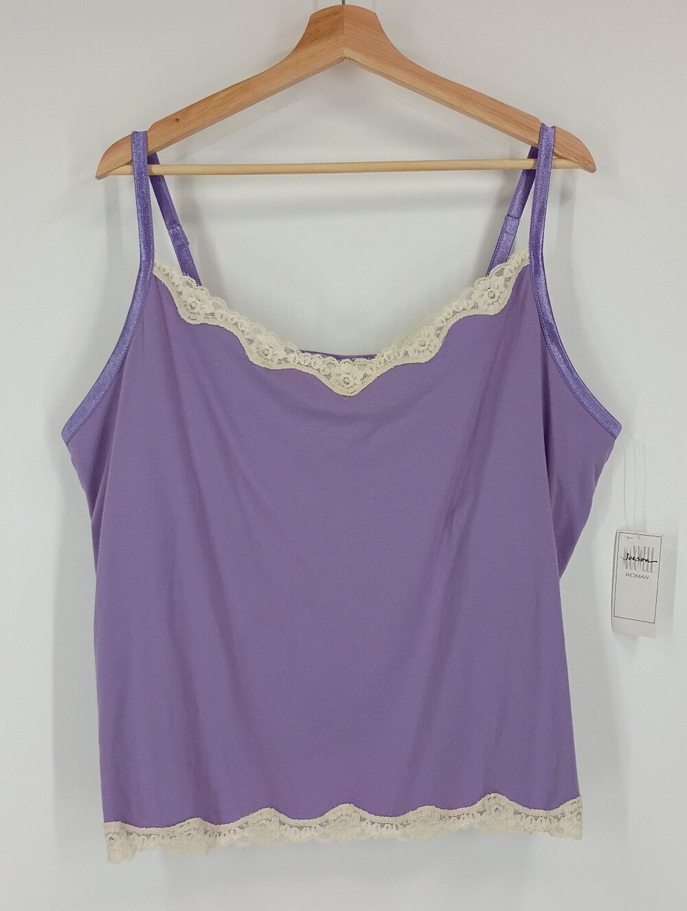 Jason Maxwell Y2K Lace Trim Cami